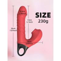 Leten-vibrador de succión de punto G 2 en 1, 15 modos, estimulador de vacío de clítoris, masajeador de pezones y vagina, juguetes eróticos, Sex shop18 para adultos - details 5