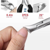 Set de Herramientas de Manicura de Acero Inoxidable Precisión para Uñas Gruesas o Incrustadas - details 2