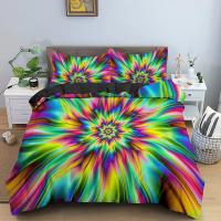 Funda de Edredón 3D Tema Espacial Microfibra Sencillo Doble Twin Queen King Tamaño 2/3 Piezas Juego de Ropa de Cama - details 10