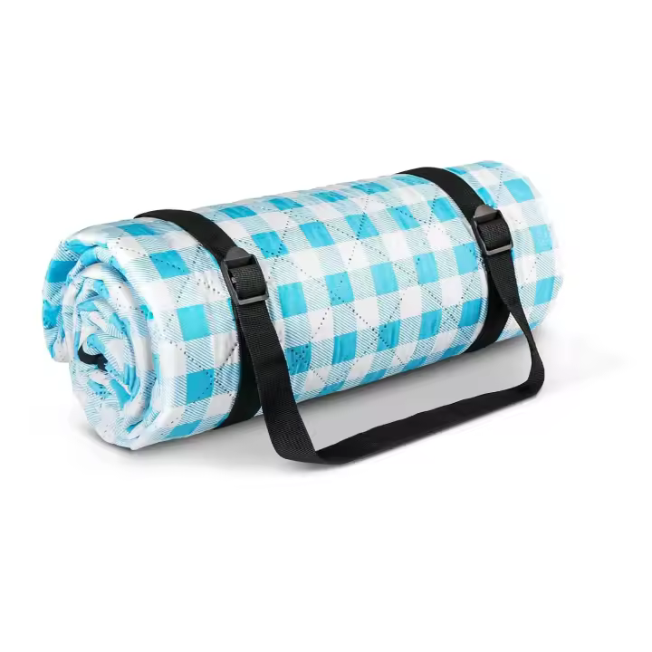 Manta de Picnic Impermeable Manta de Playa Portátil Lavable a Máquina Ideal para Actividades Familiares Al Aire Libre - 1