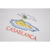 Camiseta de Verano de Algodón Puro Ajuste Suelto, Cuello Redondo, Estilo Casual para Hombres - details 4