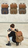 Mochilas para Cámaras, Mochila Fotografia Impermeable con Divisores Extraíble Mochila para Camara Reflex Digital DSLR - details 1