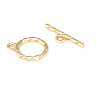 Anillo redondo de latón de Color dorado de 18K, cierre de palanca circular O, cierres de conexión para pulsera, suministros para fabricación de joyas, accesorios Diy - details 62