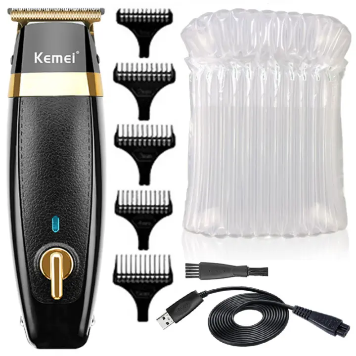 Kemei-cortadora de pelo profesional Original para hombres, máquina de corte de pelo recargable, para Barba, aseo eléctrico - 1