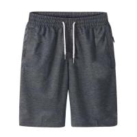 Bolsillos deportivos para hombre, pantalones cortos de playa, corte holgado, cremallera - details 3