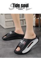 Zapatillas LATV para hombre, sandalias EVA antideslizantes de suela gruesa para verano, ducha de baño - details 8