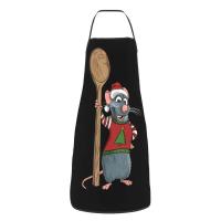 Unisex Ratatouille Remy con cuchara delantal adultos mujeres hombres Chef Tablier cocina para cocinar película animada pintura - details 98