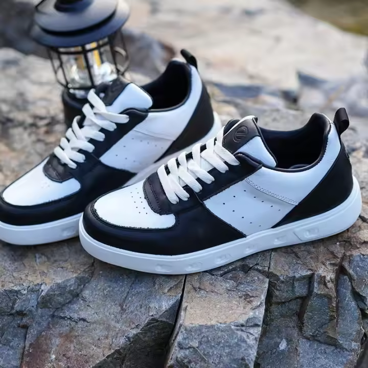 Zapatos de cuero de vaca de primera calidad para hombres Suela suave, estilo casual, gama alta, versátil - 1