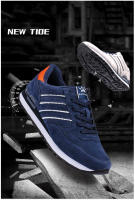 Zapatillas de Deporte Casuales de Cuero para Hombres Zapatos de Correr Antideslizantes - details 2