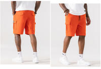 Ropa de trabajo de verano para hombre, pantalones cortos informales y de moda de pierna recta - details 6