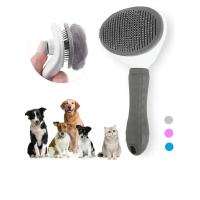 Peine para Eliminación de Pelo de Mascotas de Un Clic Cepillo de Despido Automático para Perros y Gatos Brillo Fácil con Este Peine - details 4