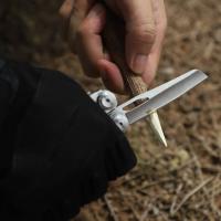 Cuchillo Plegable de Mujeres Daicamping DL10 Multitool EDC Herramientas de Supervivencia al Aire Libre con Abrazadera y Clip Tijeras - details 3