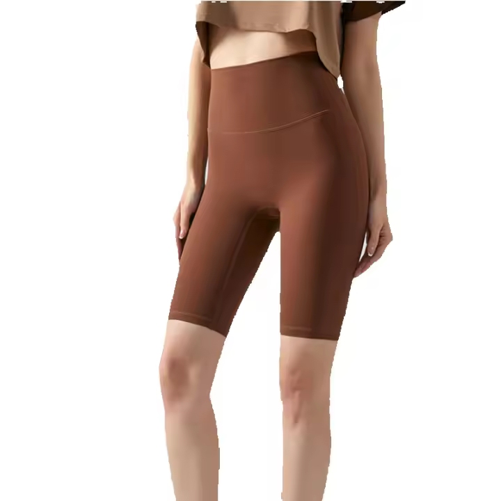 Pantalones Cortos de Yoga de Cintura Alta y Secado Rápido Pantalones Cortos de Ciclismo para Mujeres Transpirables y Comodos para Correr - 1