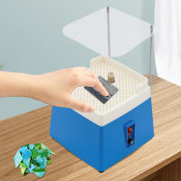 Mini amoladora teñida portátil de 220V, herramientas de molienda de arte de vidrio de diamante, azul con mcbl58, muela para moler vidrio, cerámica y otros materiales duros y quebradiosos - details 1