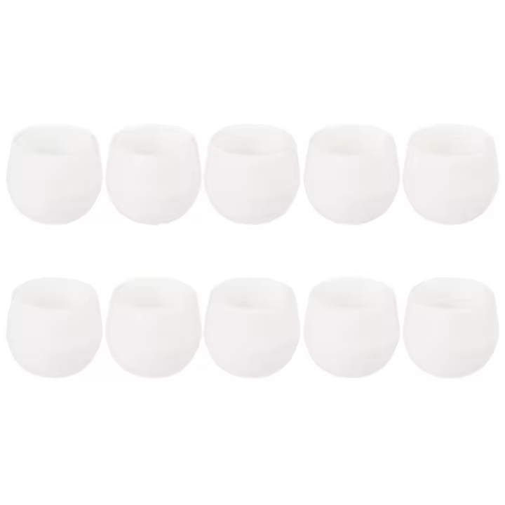 10PCS Mini Macetas Redondas Múltiples Color Caramelo Verde Blanco Azul Rojo Amarillo Maceta de Plástico con Agujeros de Drenaje Maceta para Suculentas Accesorios de Jardín Prácticos y Útiles Decoración para Interiores y Oficinas ZYF - 1