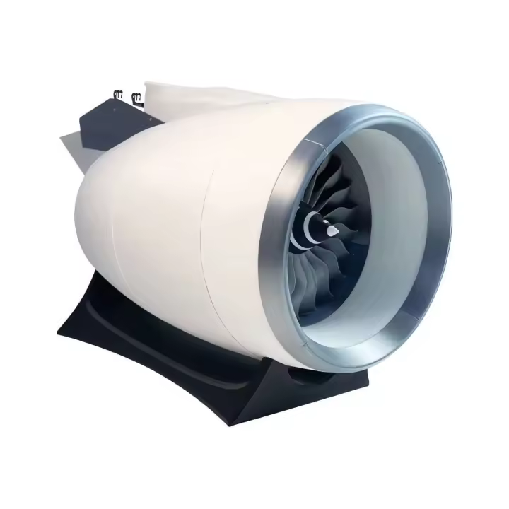 El modelo de motor turboventilador grande de avión TR900 DIY puede iniciar juguetes eléctricos terminados, regalos de cumpleaños, adornos de escritorio - 1