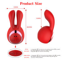 Vibrador de Conejo Estimulador de Punto G 8 Vibraciones, 5 Modos de Succión, Juguete Sexual para Parejas Adultas OOEEY Brand - details 3