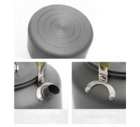 Hervidor de agua portátil de aleación de aluminio para acampar al aire libre cocina de Picnic capacidad de 0,8 L y 1,1 L - details 4