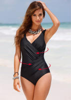 Bañador mujer una pieza talla grande bikini bañador - details 2