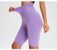 Shorts de Yoga sin Costuras de Cintura Alta Levantamiento de Glúteos de Melocotón - details 10