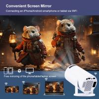 Proyector portátil para cine en casa, dispositivo 4K, 720P, Android 11, Wifi6 - details 4
