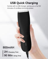 Cortadora de pelo profesional para hombres, máquina de afeitar inalámbrica, inalámbrica, para la ingle y el cuerpo púbico, húmeda y seca - details 8