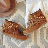 Botines planos informales para mujer, botas cortas estilo martin vintage, a la moda - details 3