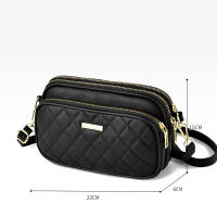 Bolso cruzado con diseño acolchado para mujer, bandolera pequeña de piel sintética, monedero para teléfono - details 17
