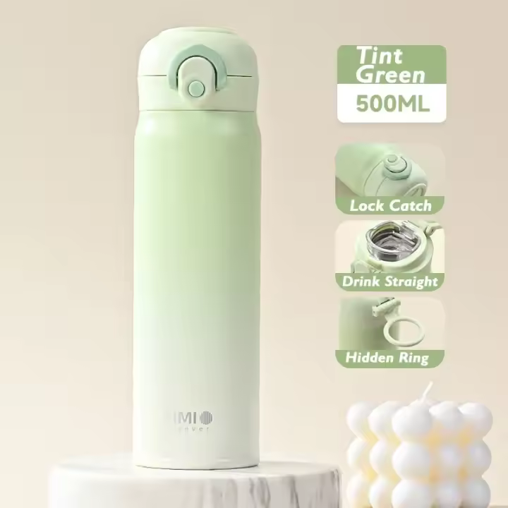 Aislamiento al vacío, taza térmica portátil gruesa de acero inoxidable 316 de gran capacidad 500 ml - 1