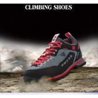 Zapatos De Senderismo Impermeables A La Moda, Zapatillas De Escalada Para Hombre, Zapatillas De Deporte Con Cordones Informales - details 2