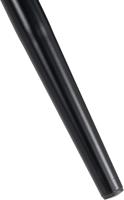 Juego de 4 sillas giratorias de ante para comedor con asiento acolchado, sillas de diseño para salón o cocina, con patas de metal negro, marrón - details 42