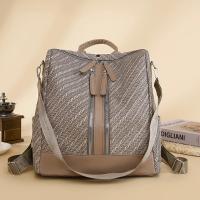 Mochila de cuero de alta capacidad para mujer, bolso de hombro de viaje, Mochilas escolares para niñas - details 8