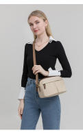 Bolso cruzado para mujeres, bolso de hombro versátil y personalizado, bolso de viaje de color sólido, bolso de almohada simple - details 7