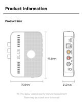 Adaptador de Audio de iluminación RGB con Bluetooth 5,3, convertidor NFC DAC de 3,5 MM, AUX Coaxial óptico Digital a transmisor receptor analógico - details 15