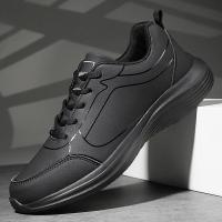 Zapatillas de Correr para Hombres Cálidas de Invierno Zapatos Casuales Ligeros con Cordón - details 1