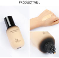 Pudaier Base de Maquillaje, Base Para Maquillaje Impermeable de Larga Duración, Base de Maquillaje con Acabado Suave Para Piel Normal/Seca, Cosmetics, Maquillaje Mujeres - details 8