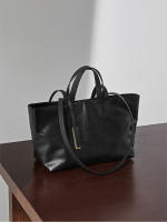 Bolso de cuero genuino para mujer, bolso de hombro para axilas, bolso de cuero de vaca, bolso de piel suave Retro - details 17