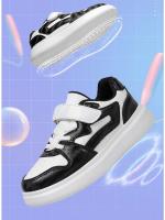 Zapatos de marca para niños, moda para chicas, zapatos deportivos de cuero impermeables, zapatos de tenis para niños, zapatos antideslizantes para correr al aire libre - details 2