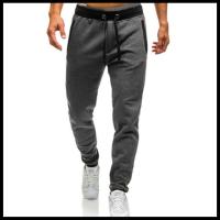 Pantalones de jogging informales para hombre, pantalones deportivos de cintura elástica para exteriores, otoño - details 1