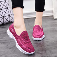 Zapatos de mujer nuevos viejos zapatos de tela de Beijing caminar de suela suave ancianos zapatos deportivos casuales zapatos de madre de moda - details 8