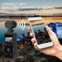 Minicámara giratoria 1080P 4K WiFi HD para deportes al aire libre, videocámara DV con funda impermeable, grabación de vídeo - details 13