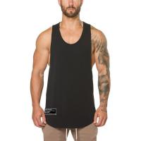 Camiseta deportiva de algodón sin mangas para hombre, chaleco de entrenamiento, ropa de gimnasio, Canotte, culturismo - details 1