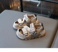 Sandalias de moda para niños y niñas, zapatos planos con tapa, bonitos, versátiles, antideslizantes, resistentes al desgaste, verano, 2024 - details 9