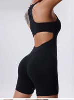 Ropa deportiva con cremallera para mujer, corsé corto de Lycra para mujer, ropa de entrenamiento, conjunto de gimnasio, ropa deportiva - details 12
