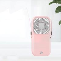 Miniventilador De Mano portátil con Función de energía Móvil y 4 Velocidades Silencioso, Recargable, Plegable, Pequeño ,para Interior De Oficina ,Viajes,Hogar - details 1