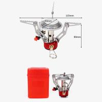 Estufa de gas para camping Todo en Uno Quemador Calentador Plegable Camping Equipo de cocina al aire libre Suministros Supervivencia Horno - details 7
