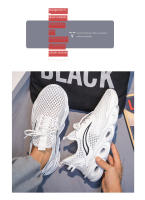 Primavera y verano, tallas grandes, para correr, informales, versátiles, tejidos con mosca, hombres de moda, zapatos deportivos de malla para hombres - details 9
