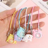 Mini bolso en miniatura para casa de muñecas con animales de dibujos animados, bolso de hombro colorido con dibujos animados, Mini bolso de plástico para muñecos de peluche - details 10