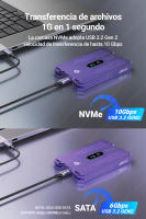 JEYI Caja de Almacenamiento SSD de Doble Protocolo con Chip JMS581 USB 3.1 Gen2 10G - details 3