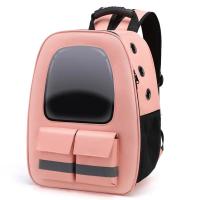 Mochila portátil para gatos, bolsa de salida para mascotas con tiras reflectantes, cápsula espacial, suministros para gatos - details 5